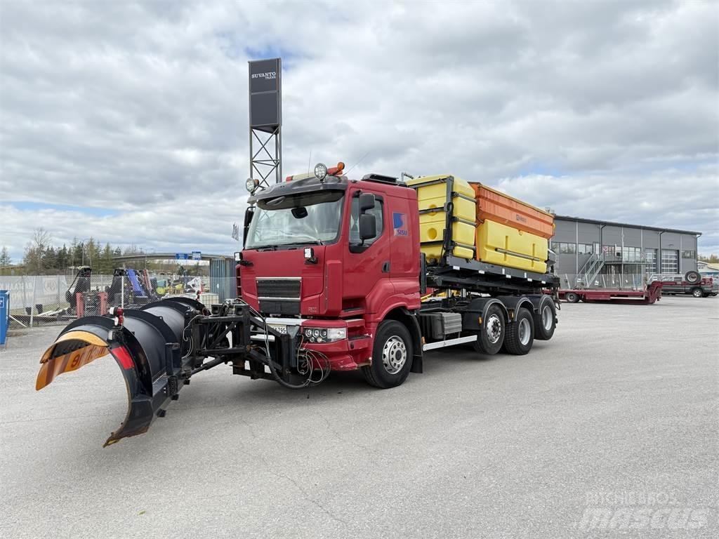 Sisu R500 8X2 Lastväxlare med kabellift