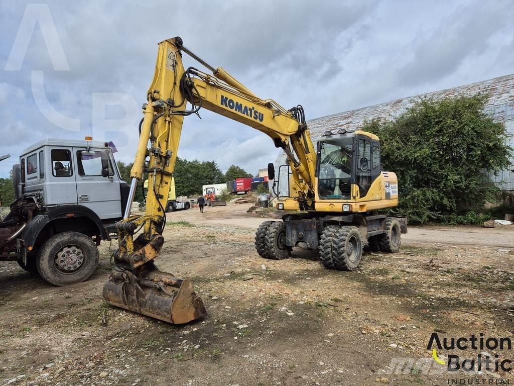 Komatsu PW160-7 Hjulgrävare