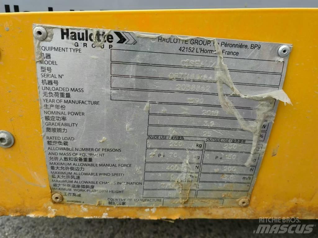 Haulotte OPTIMUM 8 Saxliftar