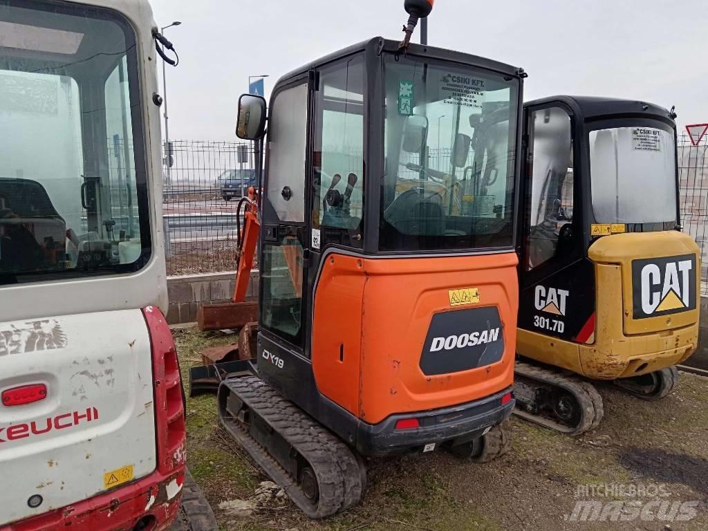 Doosan DX 19 Minigrävare < 7t
