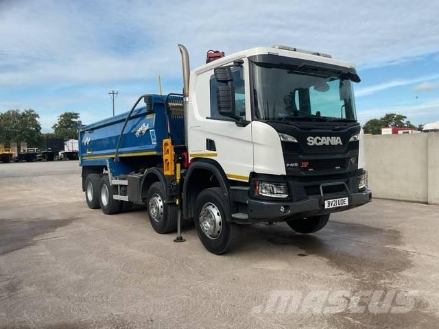 Scania P410 XT Tippbilar