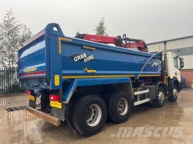 Scania P410 XT Tippbilar
