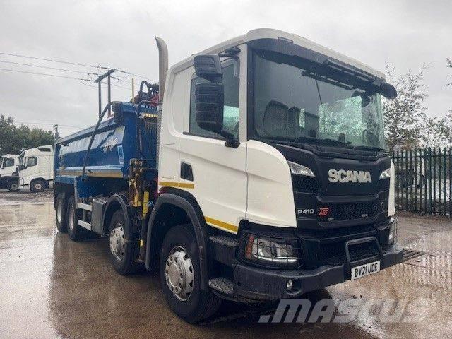 Scania P410 XT Tippbilar