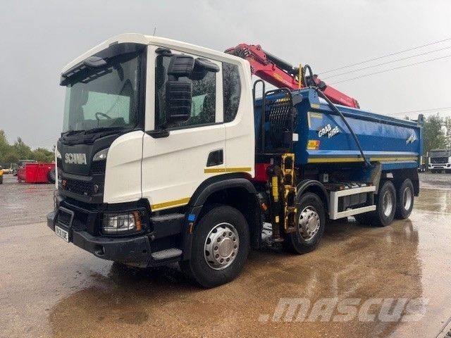 Scania P410 XT Tippbilar