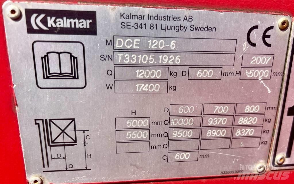 Kalmar DCE120-6 Dieselmotviktstruckar