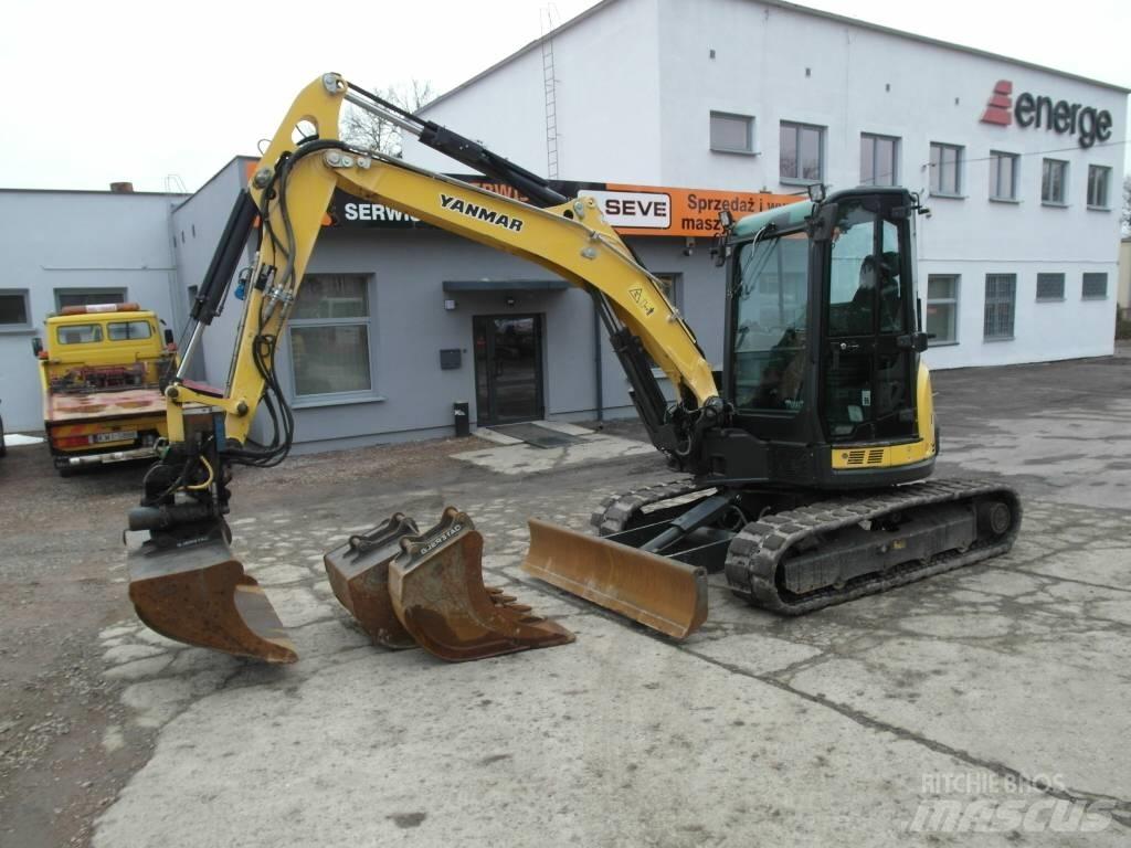 Yanmar Vio 57 U Minigrävare < 7t