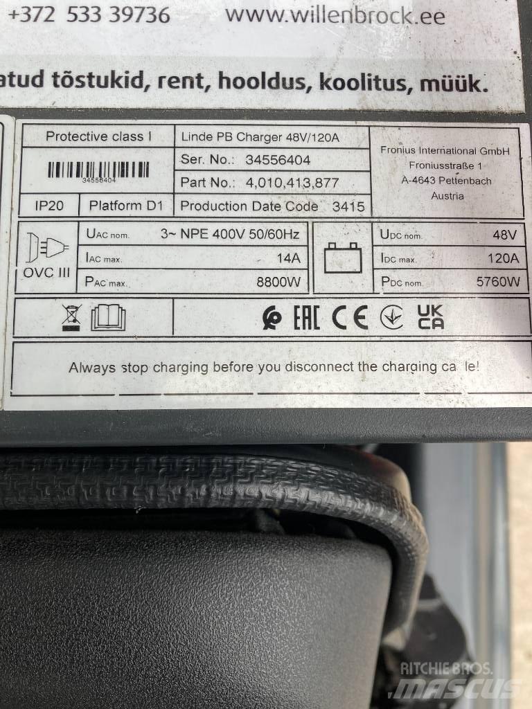 Linde EG20PH/1275-02 Elmotviktstruckar