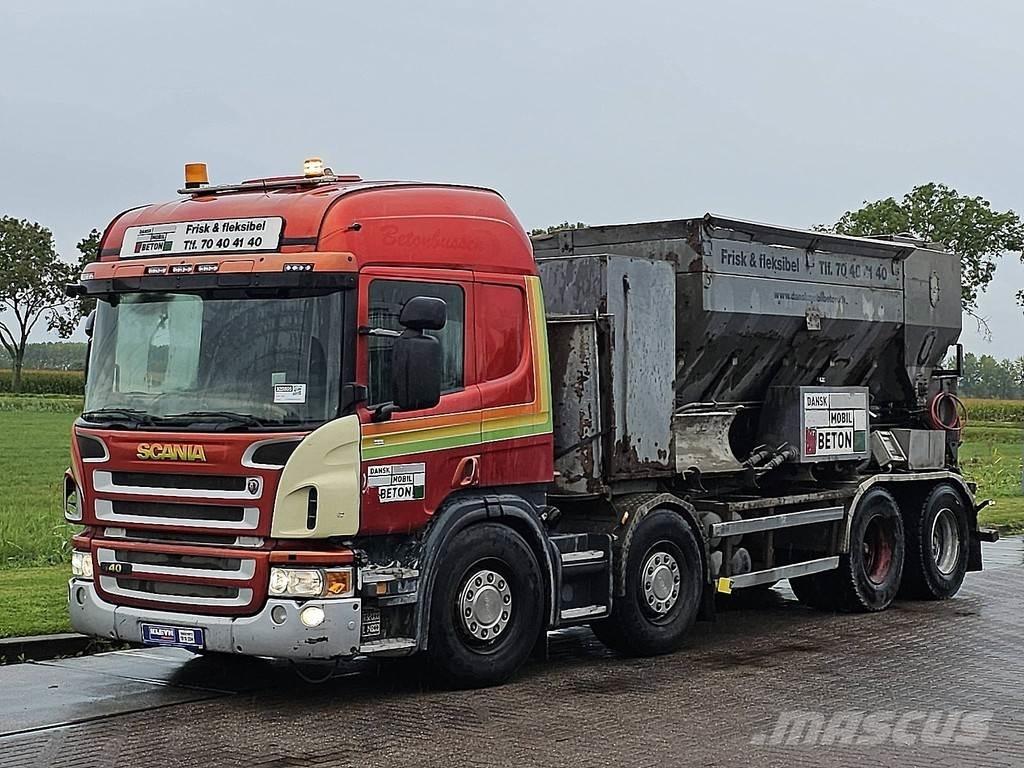 Scania P400 8X4 Chassier