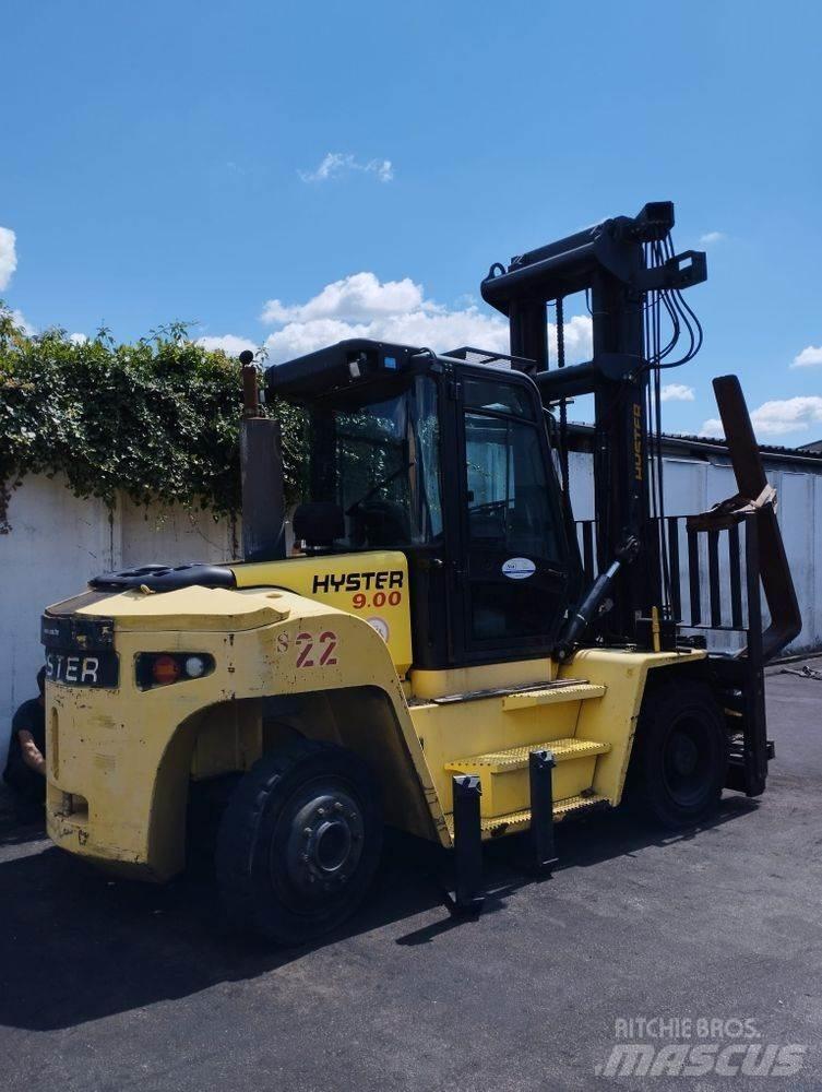 Hyster H9.00XM Gasolmotviktstruckar