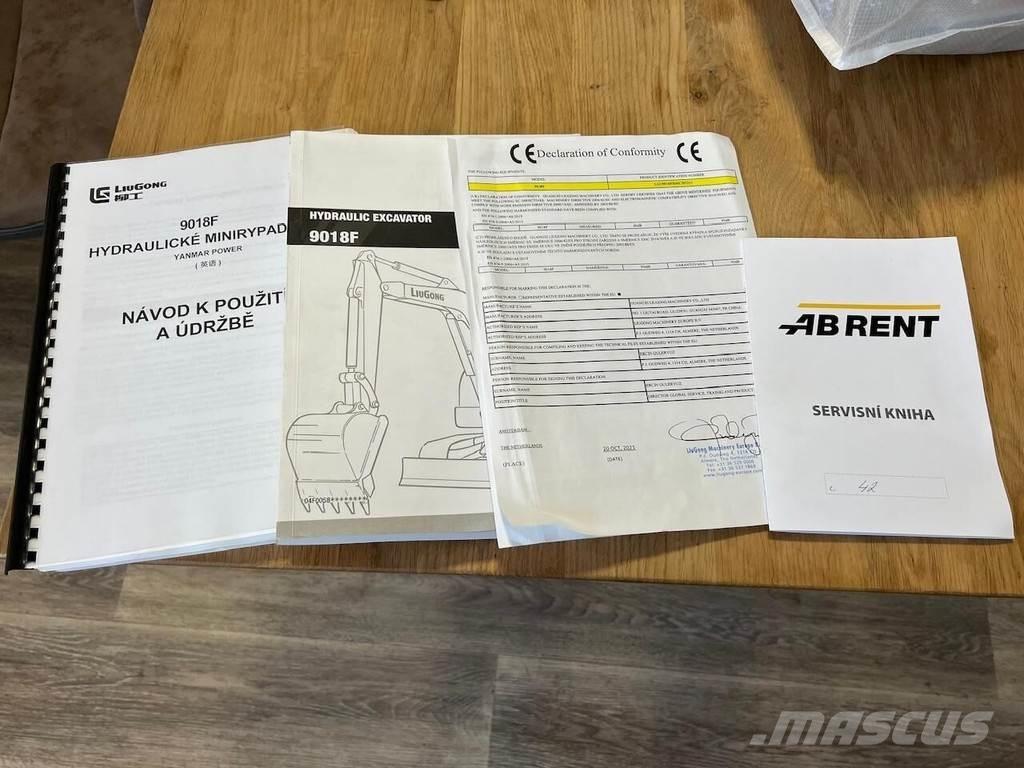 LiuGong 9018F Minigrävare < 7t