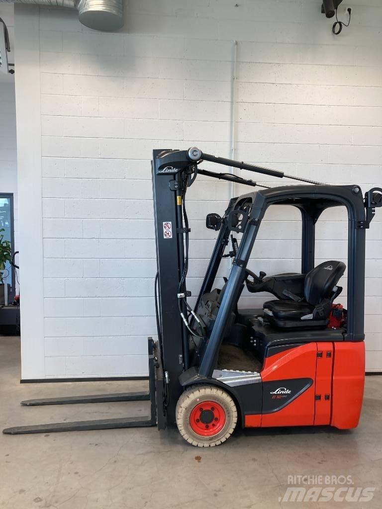 Linde E12/386 Elmotviktstruckar