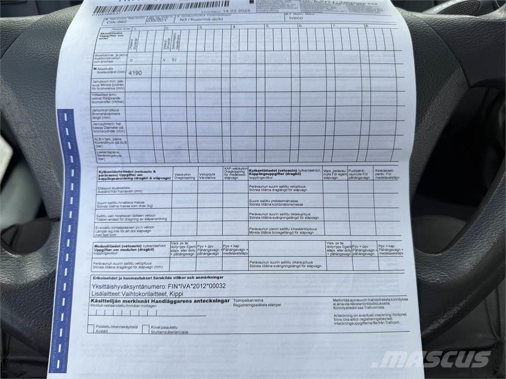 Iveco ML150E 4X2 Lastväxlare/Krokbilar