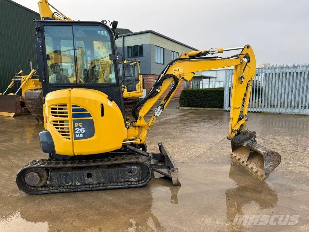 Komatsu PC 26 MR-3 Minigrävare < 7t