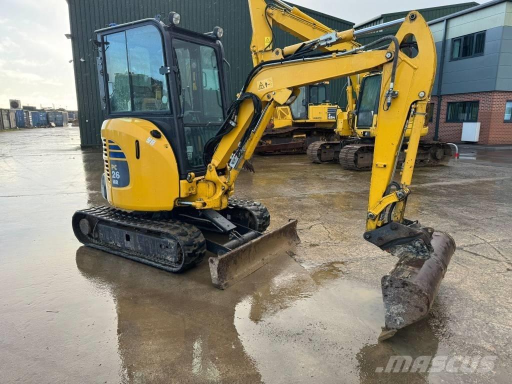 Komatsu PC 26 MR-3 Minigrävare < 7t