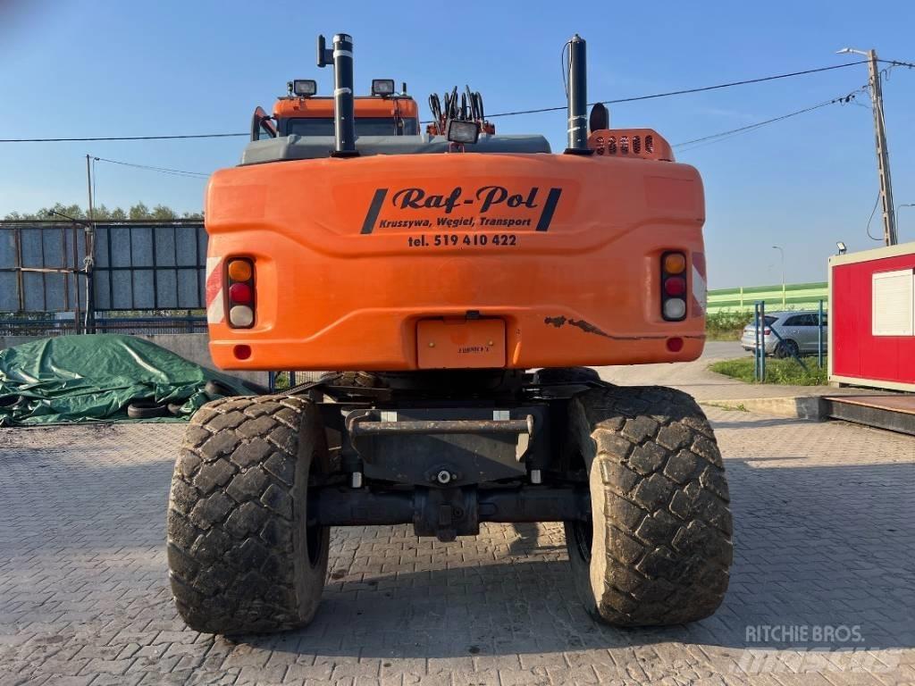 Doosan DX 160 W-3 Hjulgrävare
