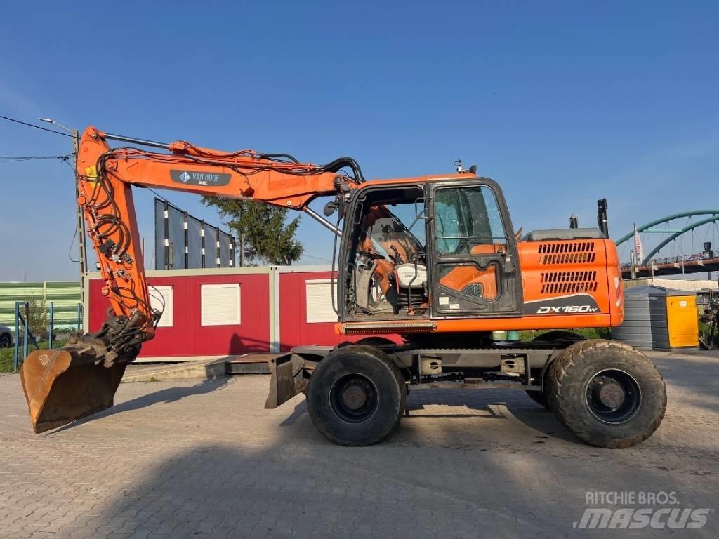 Doosan DX 160 W-3 Hjulgrävare