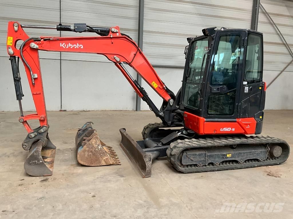 Kubota U 50-5 Minigrävare < 7t