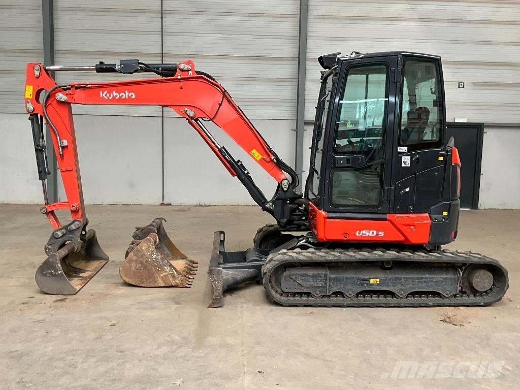 Kubota U 50-5 Minigrävare < 7t