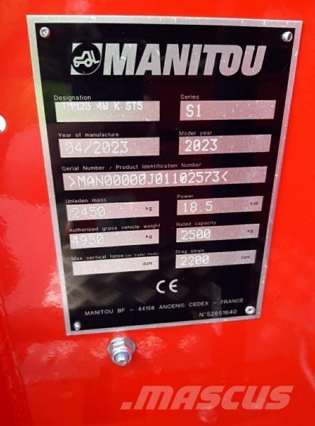 Manitou TMM25 4W Fordonstruckar