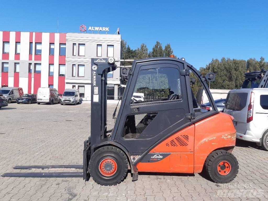 Linde H 35 D Dieselmotviktstruckar