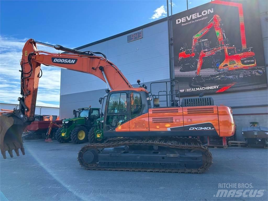 Doosan DX340LC-5 Bandgrävare