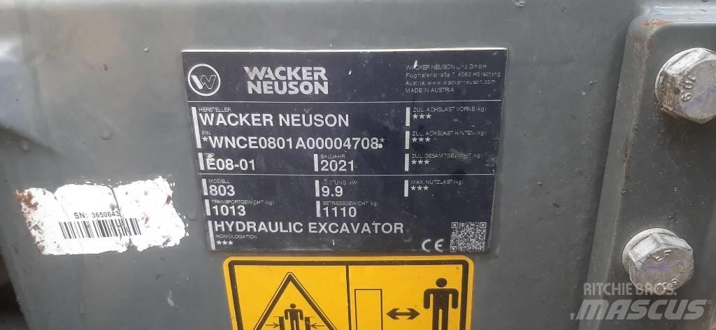 Wacker Neuson 803 Bandgrävare