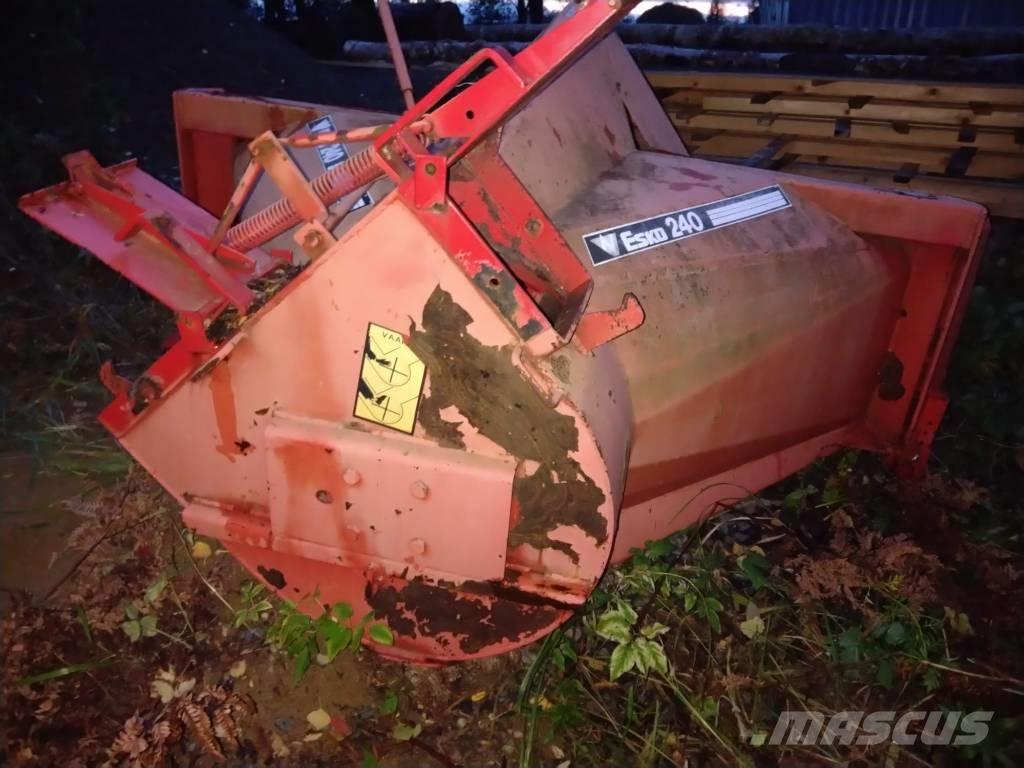 Esko 240 Snöslungor och -fräsar