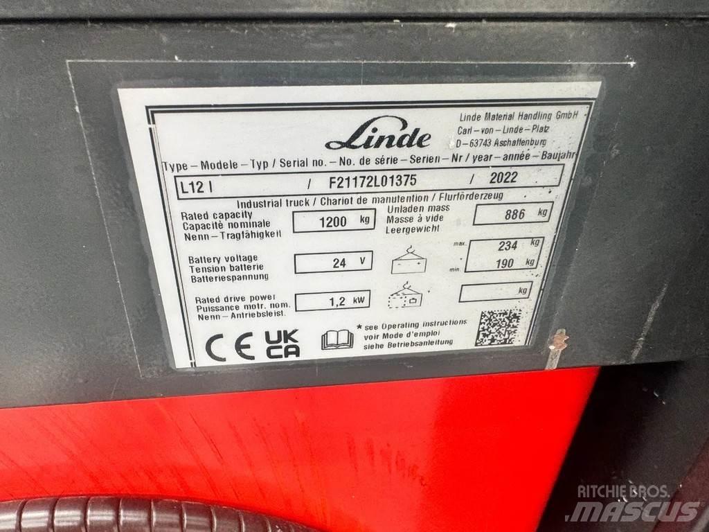 Linde L 12 l Staplare-led