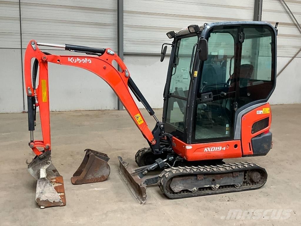 Kubota KX 019-4 Minigrävare < 7t
