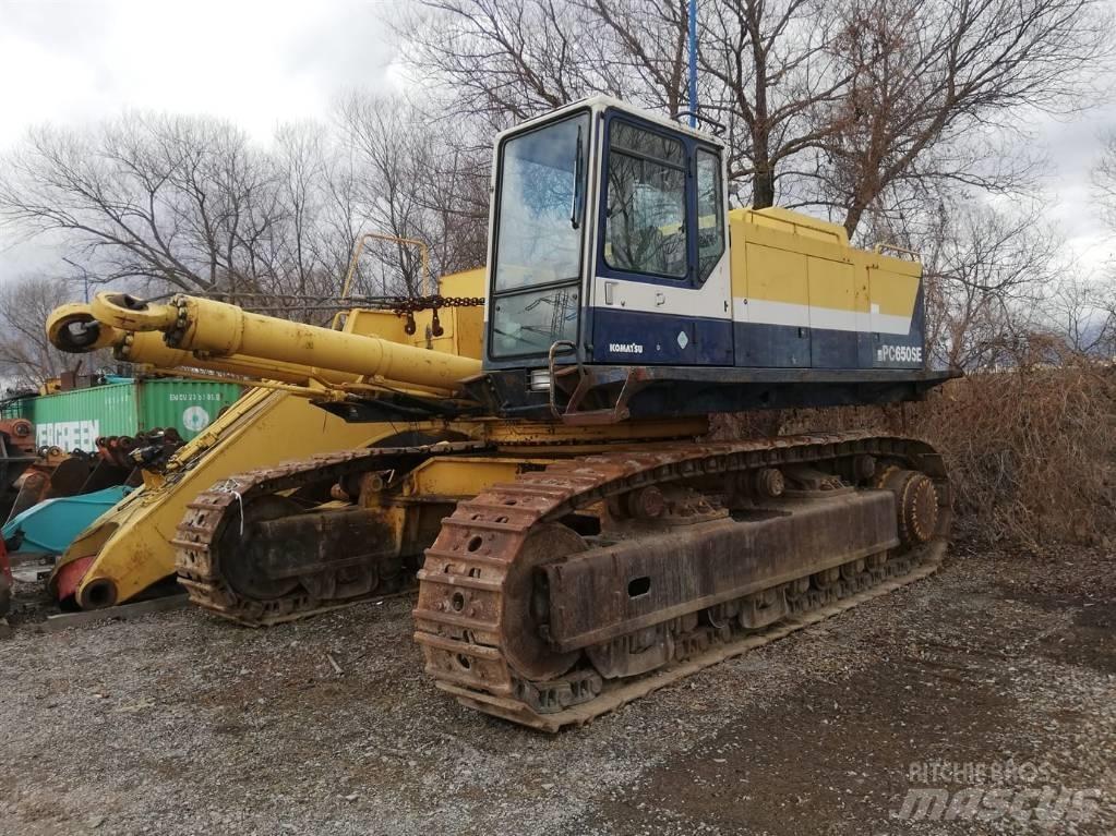 Komatsu PC 650 LC Bandgrävare