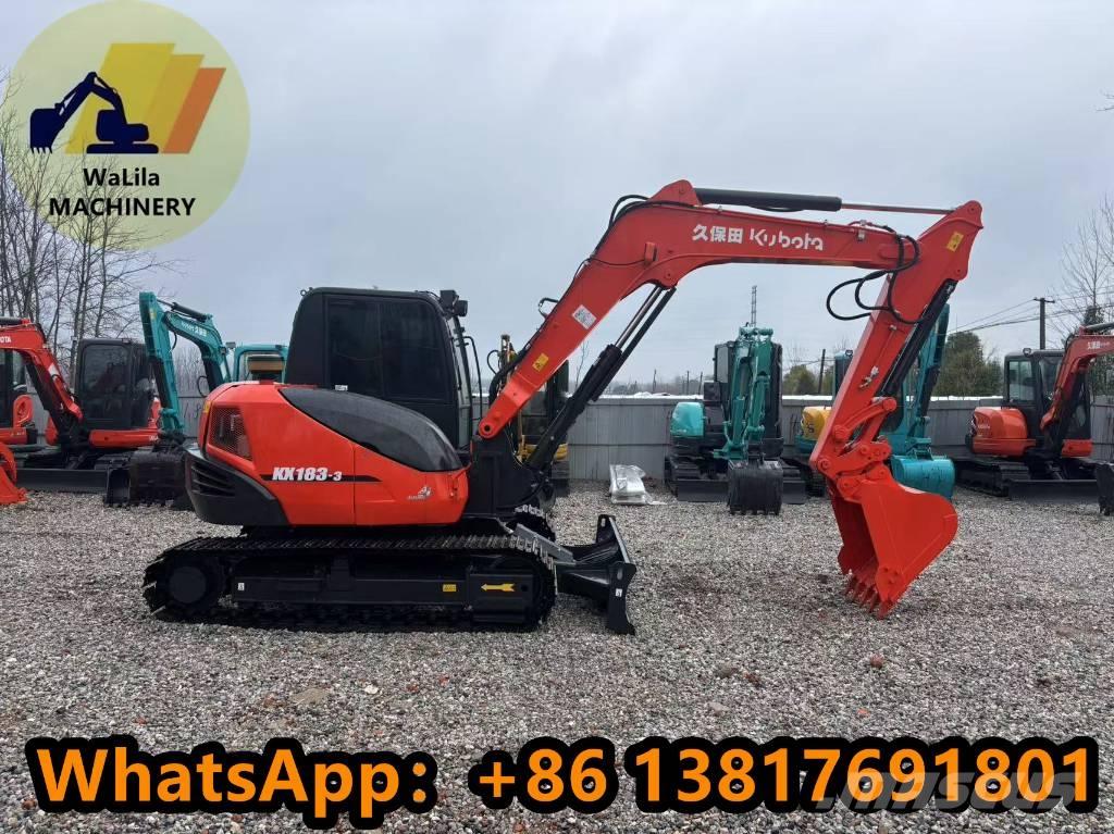 Kubota KX 183 Minigrävare < 7t