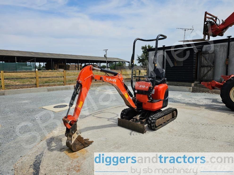 Kubota U 10-3 Minigrävare < 7t