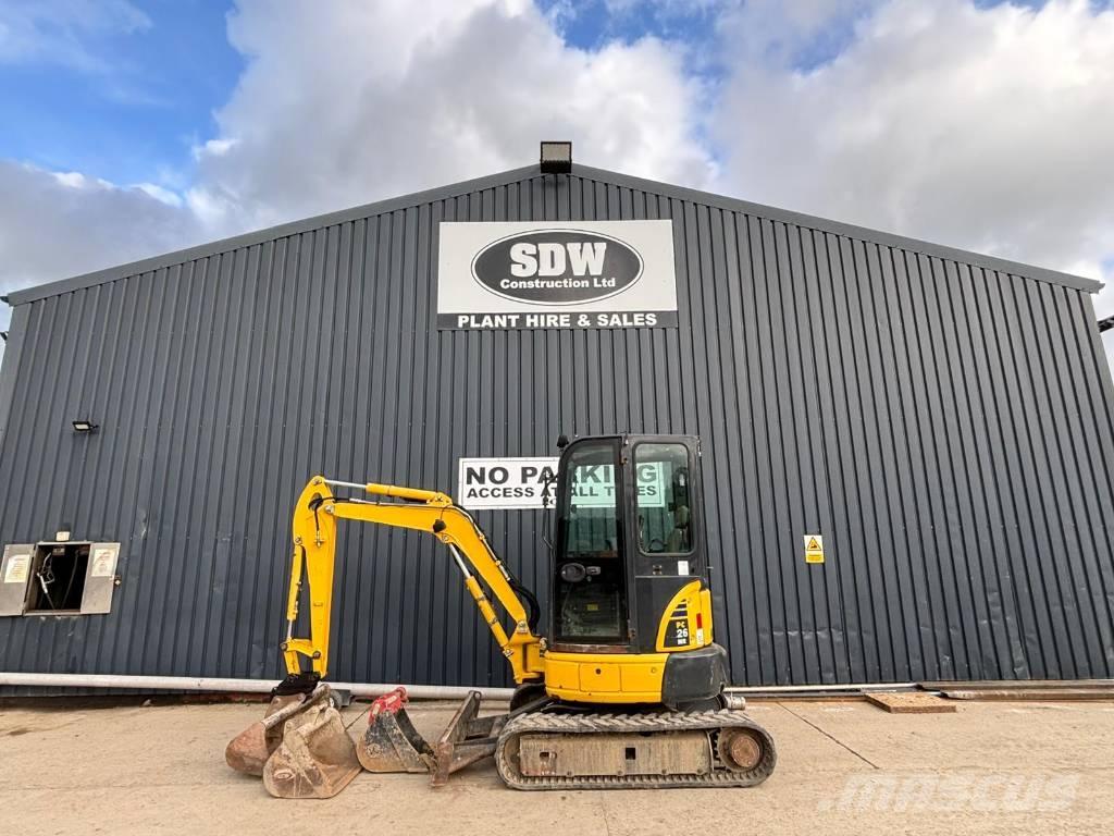 Komatsu PC 26 MR-3 Minigrävare < 7t