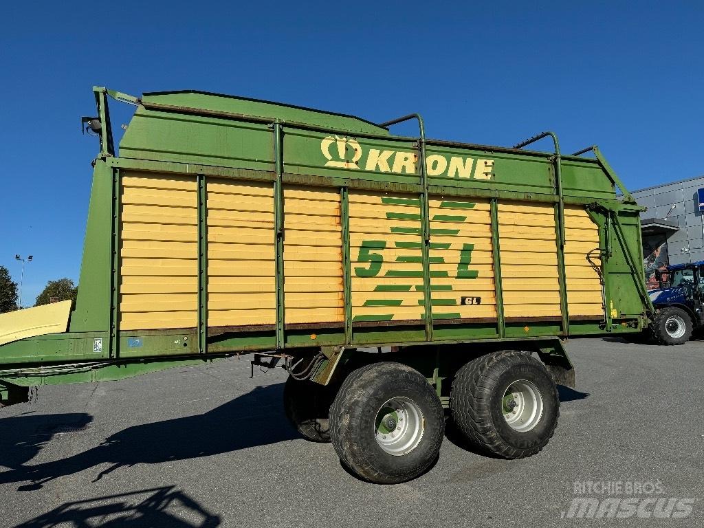 Krone 5 XL GL Hackvagn / Självlastarvagn