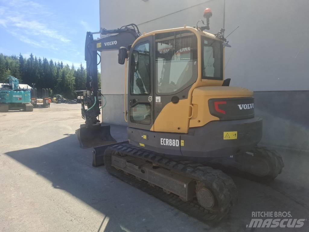 Volvo ECR 88 D Midigrävmaskiner 7t - 12t