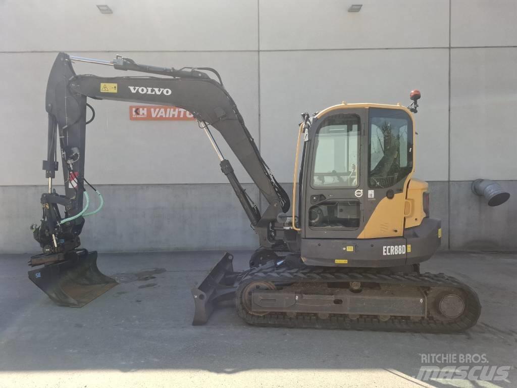 Volvo ECR 88 D Midigrävmaskiner 7t - 12t