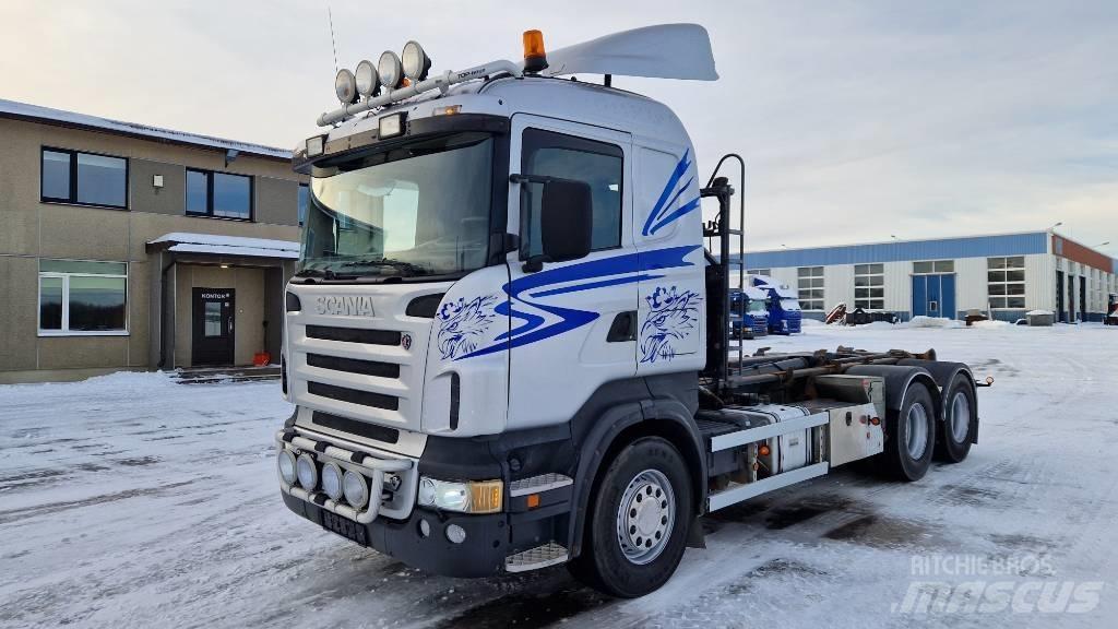 Scania R500 6X4 Lastväxlare/Krokbilar