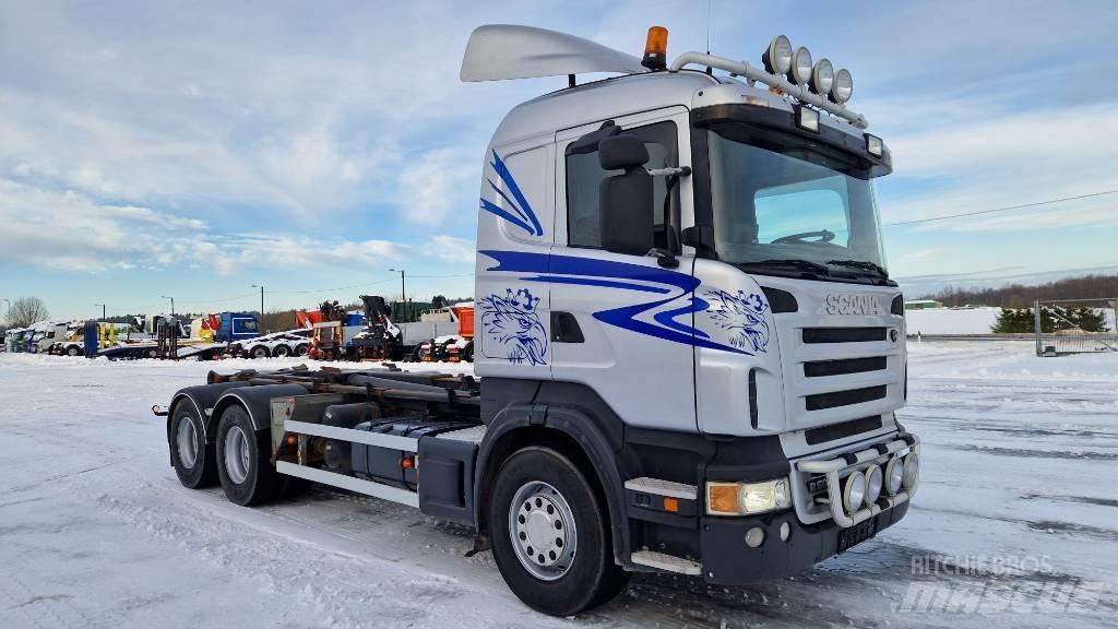 Scania R500 6X4 Lastväxlare/Krokbilar