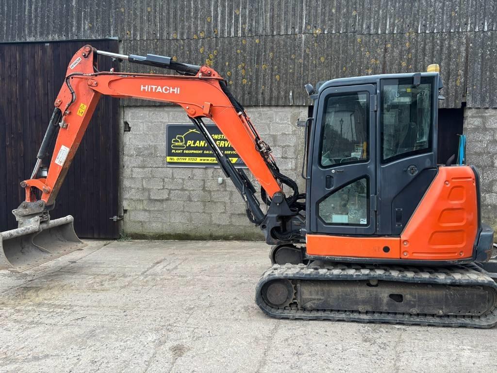 Hitachi ZX 65 US B-5 Minigrävare < 7t