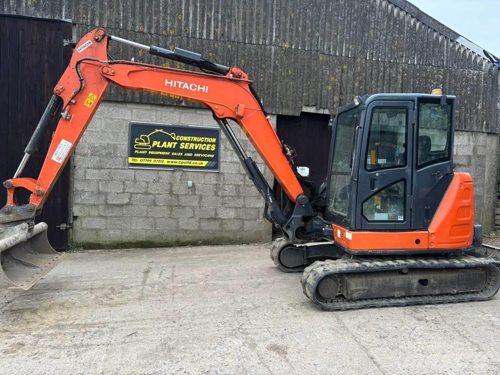 Hitachi ZX 65 US B-5 Minigrävare < 7t