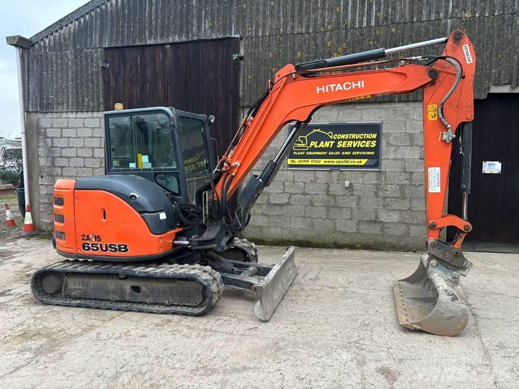 Hitachi ZX 65 US B-5 Minigrävare < 7t