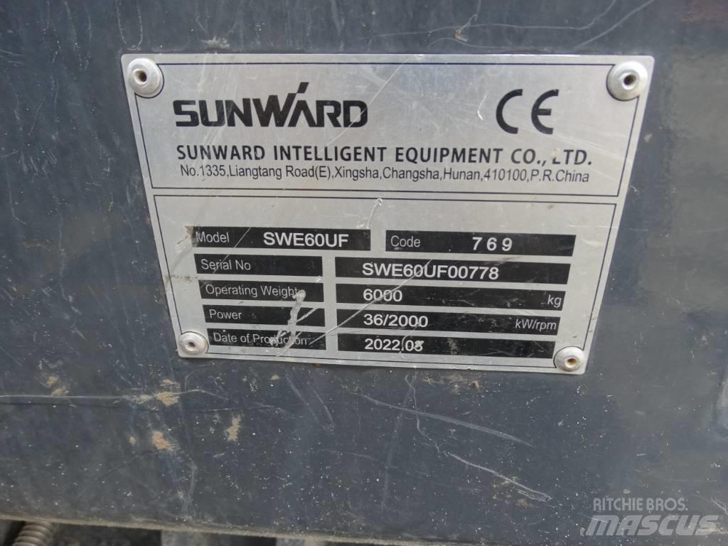 Sunward SWE 60 UF Midigrävmaskiner 7t - 12t