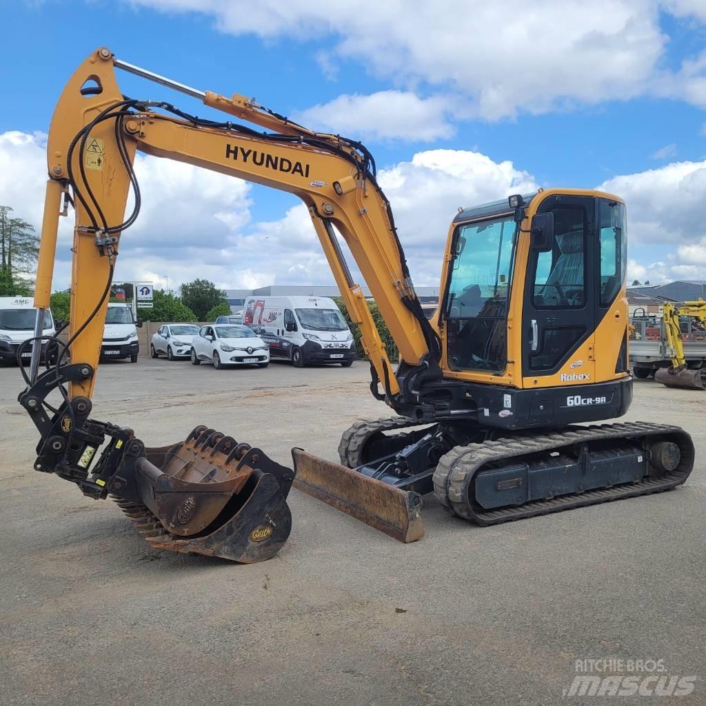 Hyundai R60CR9 Minigrävare < 7t