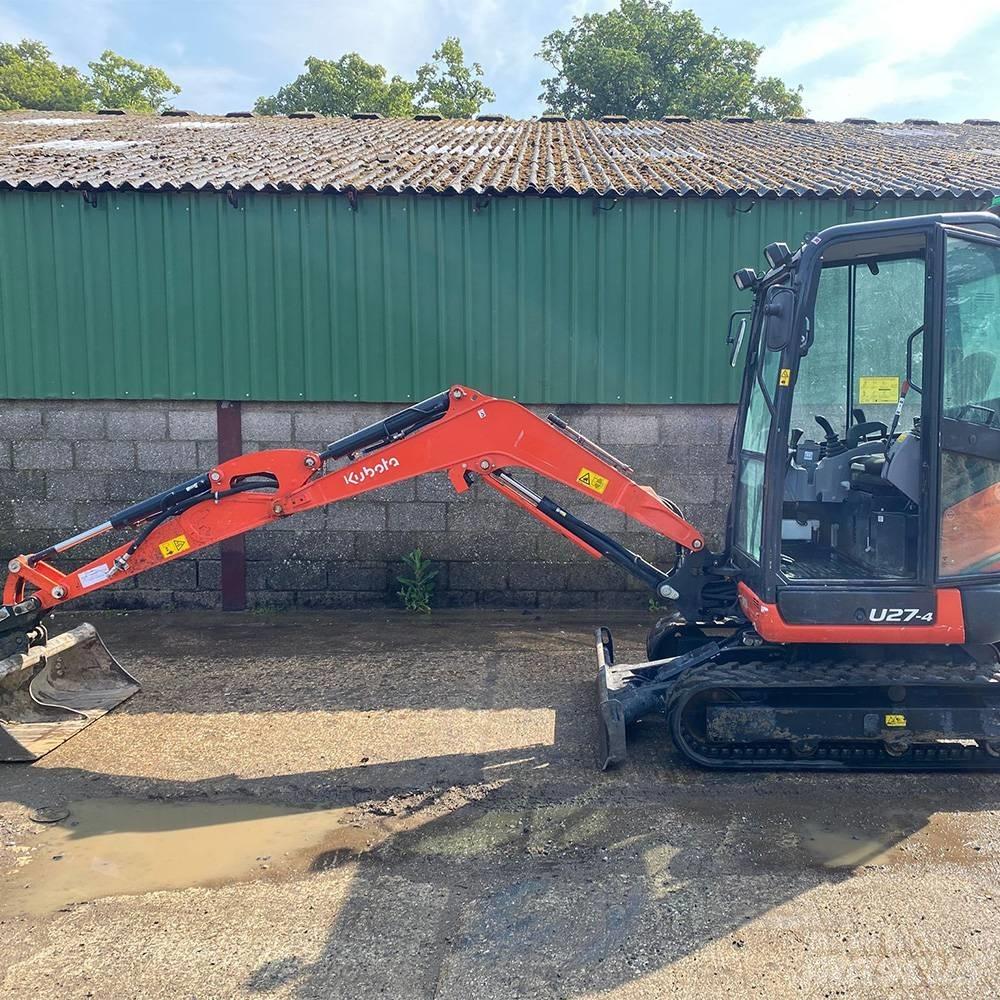 Kubota U 27-4 Minigrävare < 7t