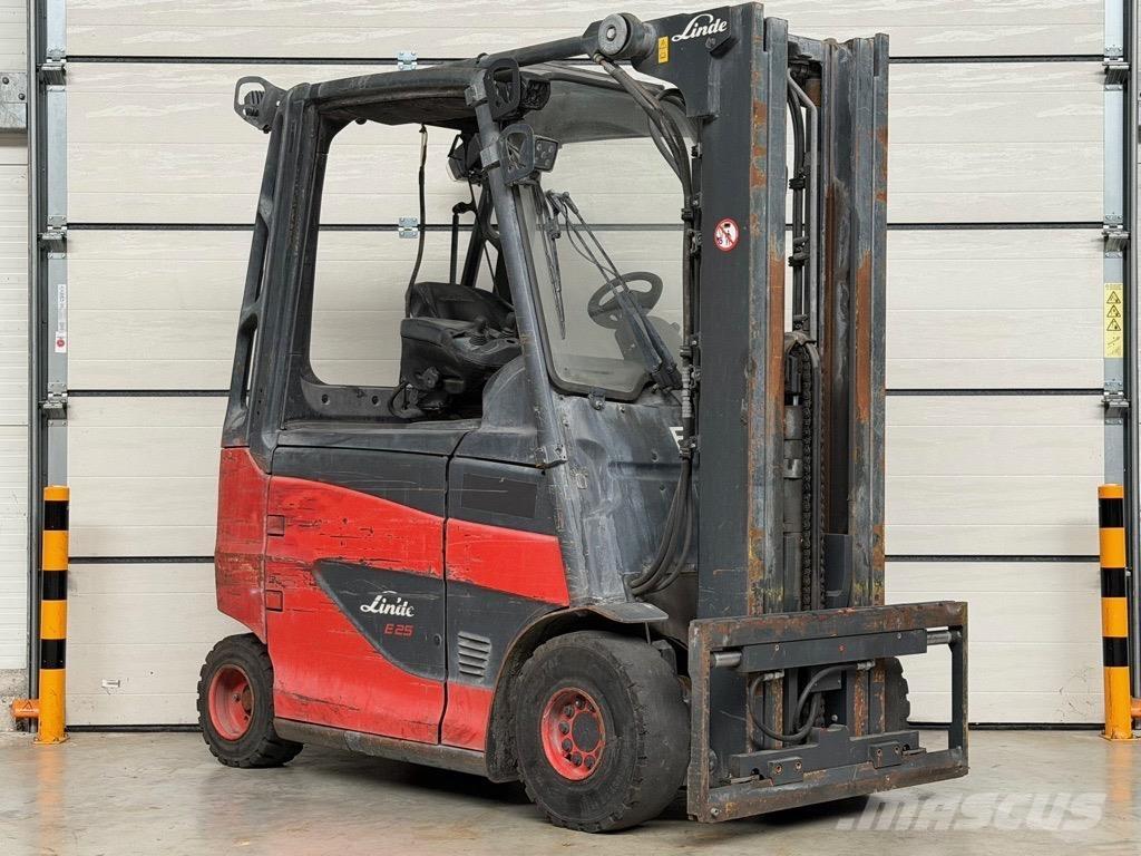 Linde E25H-01/600 Elmotviktstruckar