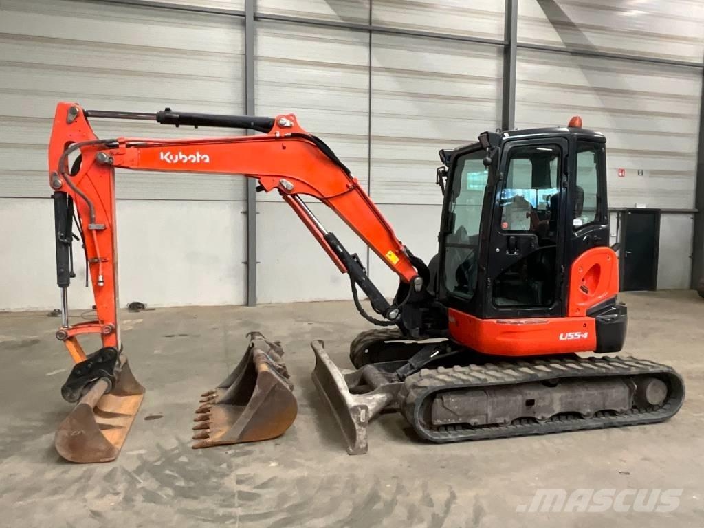 Kubota U 55-4 Minigrävare < 7t
