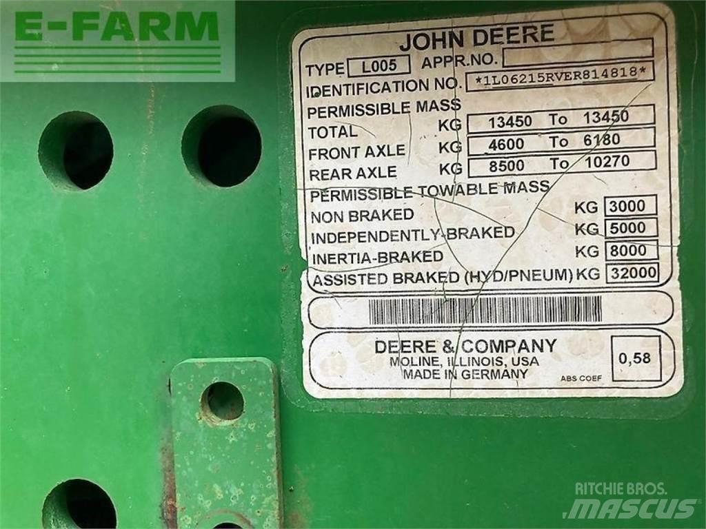 John Deere 6215r Traktorer