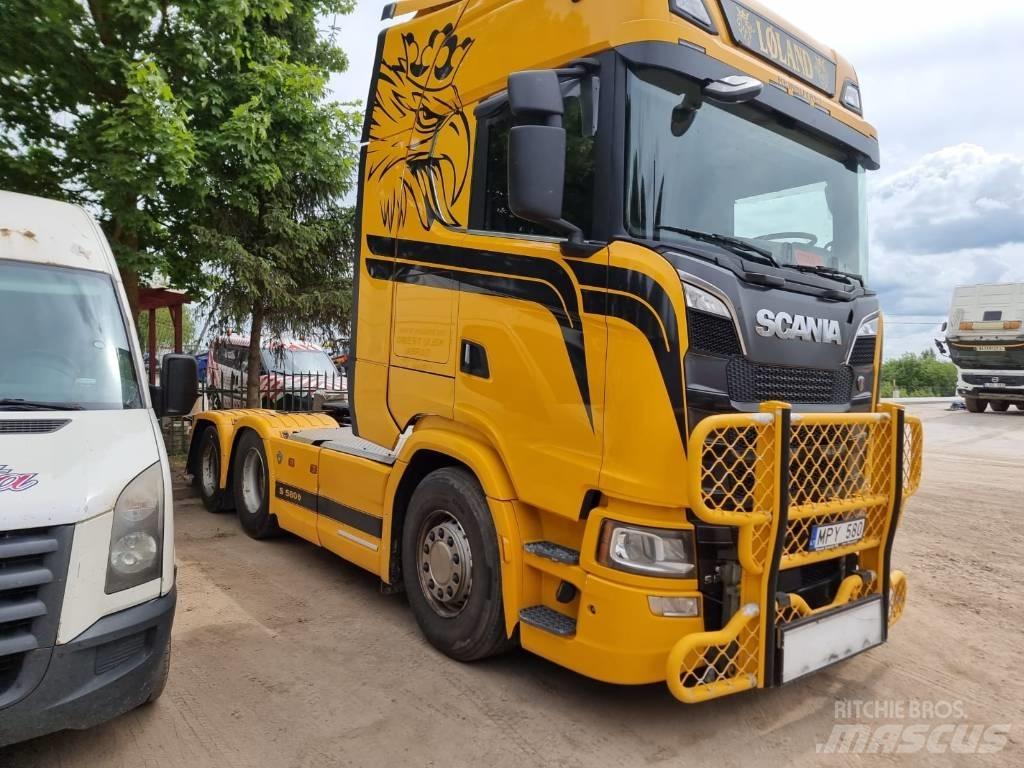 Scania S 580 6X2 Dragbilar