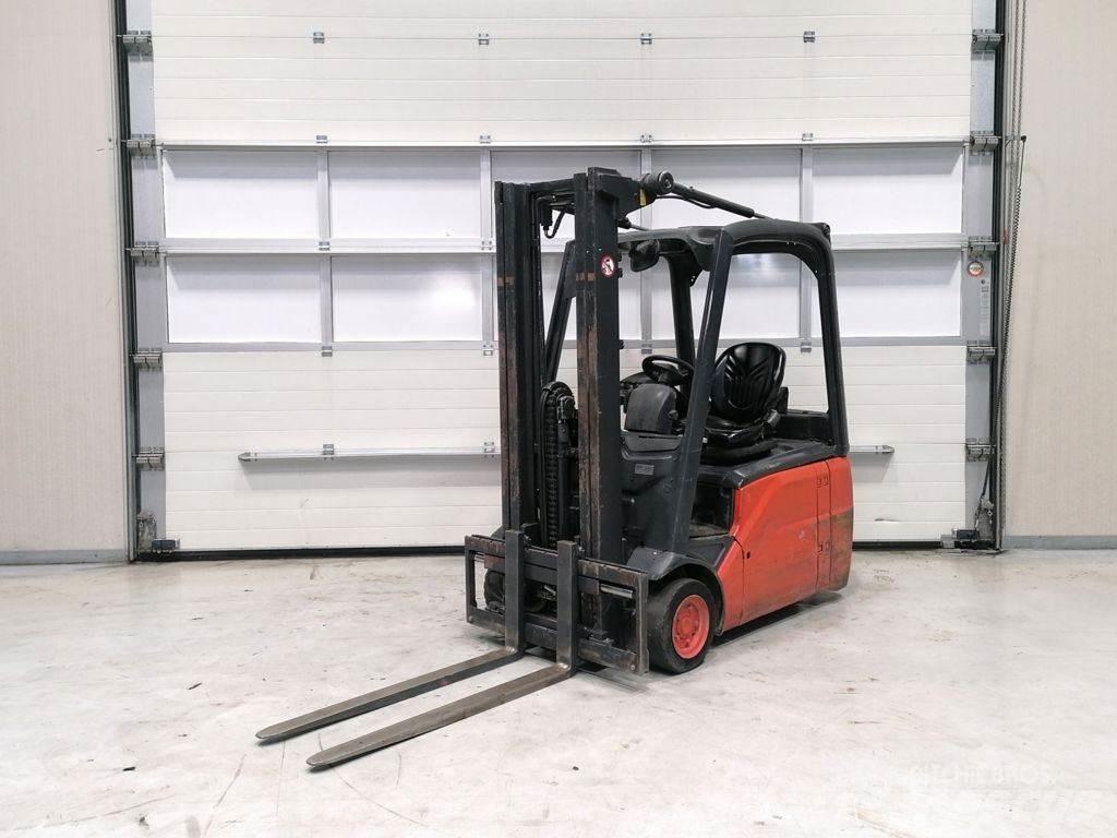 Linde E16-01 Elmotviktstruckar