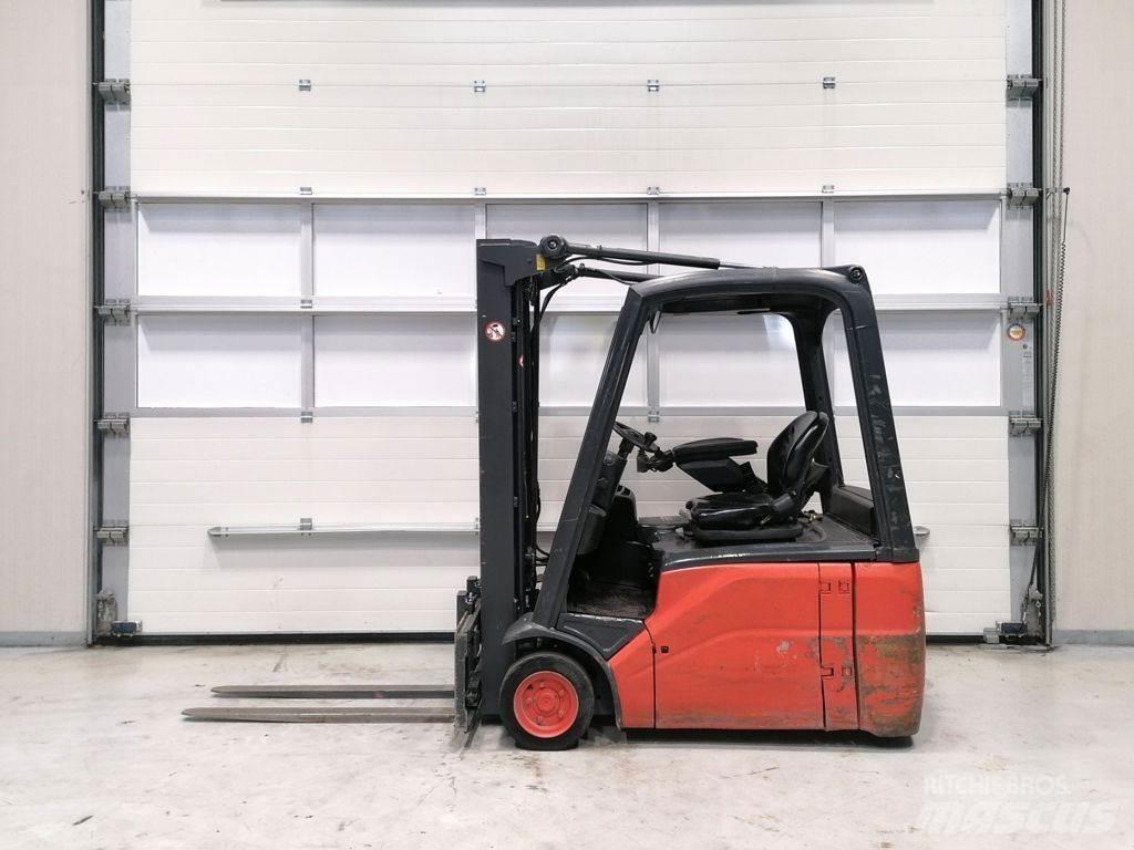 Linde E16-01 Elmotviktstruckar